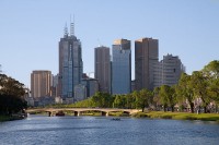 Skyline Brisbane / Bron: Diliff, Wikimedia Commons (CC BY-2.5)